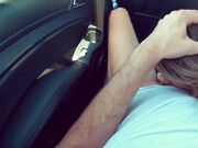 Risky Public Sex: Sucking & Swallowing in Parking Lot!