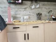 Pregnant babe masturbates with dildo before taking dick for creampie.