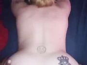 Giant black cocks explode cum all over cheating slut wife