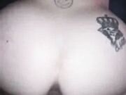 Giant black cocks explode cum all over cheating slut wife