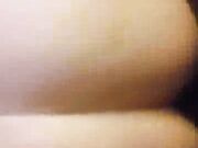 Black guy buttfucking my wife in her purple panties