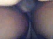 Filthy white wife loving her four black cocks