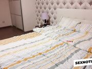 Big-Titted Brunette MILF Uses Toy to Orgasm on Webcam