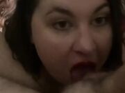 BBW Amateur Gets a Romantic Facial