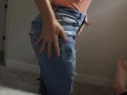 Brunette Amateur's First Porn with Big Ass & Cumshot