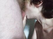 Good Girl's Daily Mission: Sucking and Swallowing