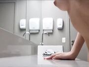 Brazilian Babe's Orgasm in Hotel Bathroom Solo JOI Video