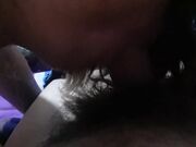 Big-Titted Latina Teen Convinced to Give a Blowjob in Her Bedroom