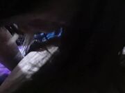 Big-Titted Latina Teen Convinced to Give a Blowjob in Her Bedroom