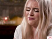 Stepdaughter deepthroating stepdads cock