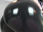 Miss London Lix - Latex Catsuit Ass Worship in Chastity