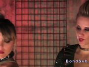 Sexy Young Babe Massage Her Body to a Sexy Massage Girl