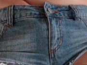 Thick ginger chick Penny Pax sniffs Veronica Rodriguez's undies and lets her ride her face