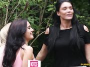 Purecfnm - Emma Leigh, Lola Rae, Satine Spark, Tina Kay - Outdoor Yoga