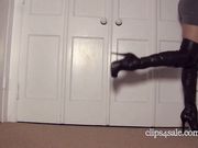 Bratty Bunny - Thigh High Leather Boots