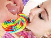 Chloe Couture gets butt fucked under under the supervision of Francesca Le