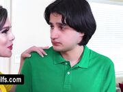 Time to initiate our new sexy housemaid