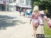 Beachside Fun: Amateur Mature Teen's Wild Time with a Stranger