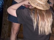 Pregnant Milkmaid Fucked by City Guy's Big Cock Outdoors
