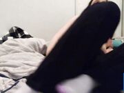 Tiny Tits PAWG Tries on Yoga Pants - Thick Thighs