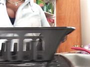 Curvy Ebony MILF Solo Webcam Show