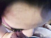 Big-Titted Oriental MILF Deepthroats and Gets Facialed