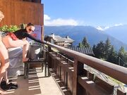 Public Flashing Gardener Gets BDSM Surprise