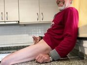 Blonde MILF Sucks a Big Cock and Tastes His Cum