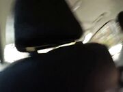 Big-Ass Whore Rides Dick in Public Car Park