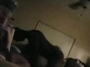 White girl gets blacked and submits to BBC while her husband