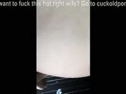 Giant BBC pounds little white wife