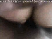 Giant BBC pounds little white wife