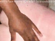 Anal fucked by a black cock while cheating on her boyfriend