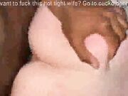Anal fucked by a black cock while cheating on her boyfriend