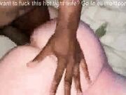 Anal fucked by a black cock while cheating on her boyfriend