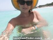 Swimming Naked in Cuba's Atlantic Ocean Waters