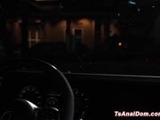 Shemale fucks male sub in pink dungeon