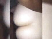 Hubby watch as wife gets creampie by 2 black men