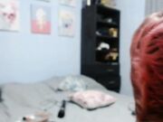 Blonde Russian Babe Pussy Close-Up Solo on Webcam