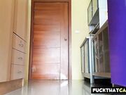 No Panties Delivery: Special Dress & Public Fun