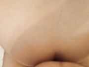 He fucked me hard and came on my big tits - POV BDSM