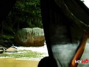 MyHotVids - Latina Slut Fucked Hard in Jungle