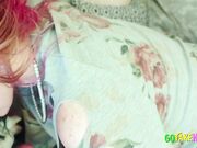 Muscled Daddy Facefucks a Busty Blonde MILF