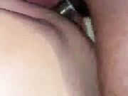 Black guy buttfucking my wife in her purple panties