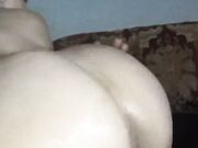 Big-Ass Amateur Rides Cock Until Filled with Cum!