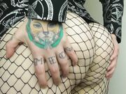 Big-Ass Tattooed Amateur's Solo Webcam Show