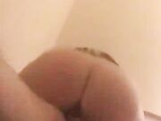 Big ass cheating slut wife on a bbc