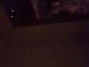 Cheating hotwife waits for her BF to leave