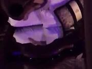 Cheating hotwife waits for her BF to leave