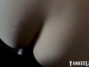 Girl's First Black Cock Experience: Bareback with BDSM Elements